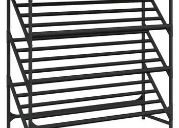 Stojak na buty brązowy dąb 90x30x85 cm WM-833432