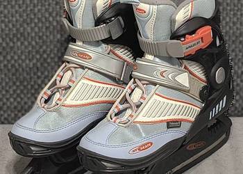 Hy Skate łyżwy hokejowe regulowane rozmiar 37 do 39 Ochraniacze