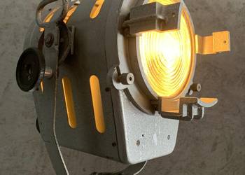 Zabytkowa lampa teatralna PRL Vintage loft industrialna