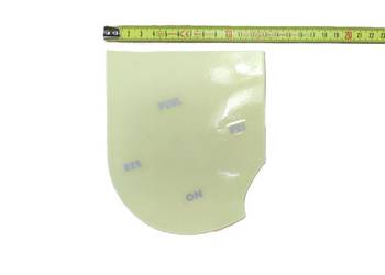 NAKLEJKA DO ZAWORU PALIWA SUZUKI GSX 600F KATANA 1998-2004 4439508F0013L
