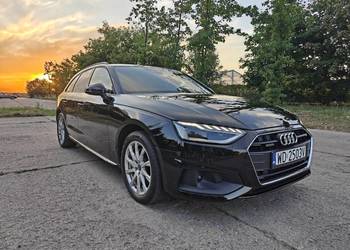 Audi A4 B9 Avant Facelift 40TDI quattro 204 KM 2022 Bezwypadkowy VAT23 Hak