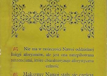 Aforyzmy - Aliszer Nawoi.