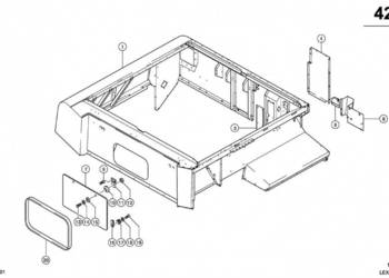 Claas Lexion 600 NADSTAWKA ZBIORNIKA ZIARNA 0007937111 (Nadstawka zbiornik…