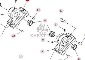 Fendt Vario 1038 1042 1046 1050 GEN 3 Wspornik Tylnego TUZ 530871200212