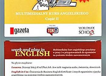 WORK AND PLAY IN ENGLISH - płyta CD2 wyd. Agora S.A./Europea