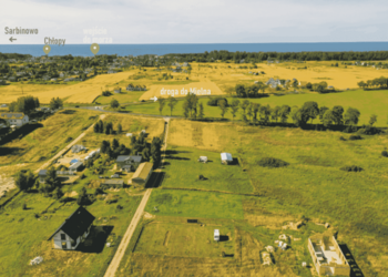 Działka budowlana nad morzem Chłopy