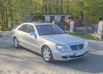 Mercedes-Benz S 500 * 4-Matic * FULL OPCJA * Ciekawy przebieg 740.000 KM *
