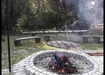 Grill na żurawiu kratka, ruszt