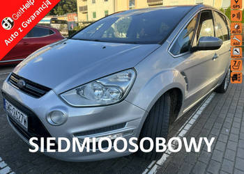 Ford S-Max Titanium, 7 miejsc, po liftingu, nawigacja, czujniki parkowania…