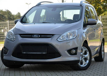 Ford Grand C-MAX Super Stan 1.6TDCI 95KM Serwis Nowe sprzęgło Navi Parktro…