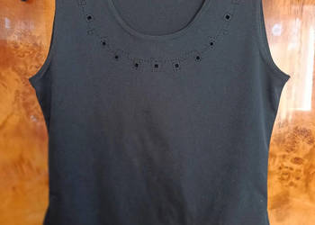 Czarna koszulka top r. 38 / M Tenet