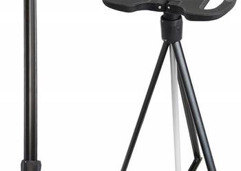 Laska inwalidzka nieskładana uchwyt zamknięty ALEVMOOM alevmoon Używana