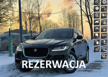 Jaguar F-PACE 2.0 / 180KM LED Automat 4x4 Nawigacja Kamera Skóra Grzane Fo…