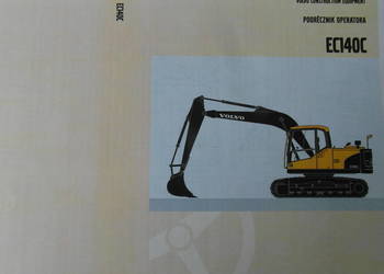 dtr instrukcja obsługi koparka volvo ec140c i inne