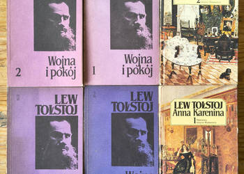 Wojna i pokój 4 tomy Anna Karenina 2 tomy Lew Tołstoj