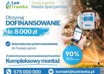Automatyczny system nawadniania | Zwrot do 8000 zł | Ostatnia szansa