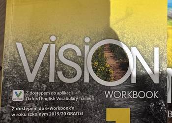 Książki do nauki języka angielskiego Vision – 100 zł