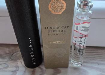 Rituals spray do auta + drewienko