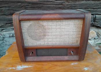 Stare radio lampowe Pionier I 6161 zabytek retro antyk vintage