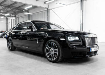 Rolls-Royce Ghost 6.6 V12 570KM. Gwiezdny sufit Starlight. Salon PL. 1 wła…