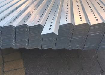 Kątowniki perforowane rozwarte surowe / ocynk  - PRODUCENT