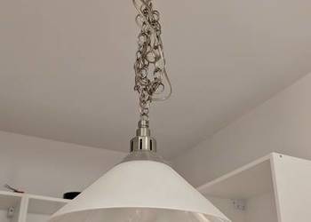 Lampa wisząca żyrandol biała IKEA