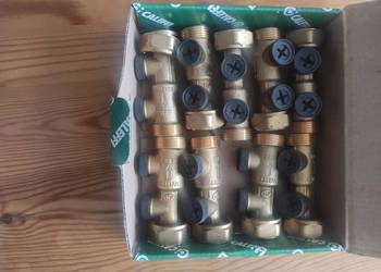 Zawór zwrotny antyskażeniowy CALEFFI 3046 z półśrubun