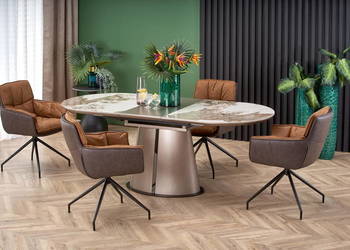 *Niesamowity designe*stół ROBINSON/HAL 160-200 ceramiczny blat