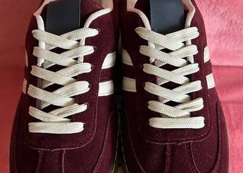 Buty damskie burgundowe 39