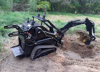Mini ładowarka hydrauliczna - narzędzia wielofunkcyjne