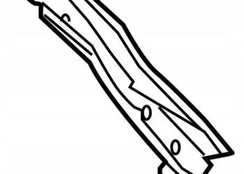 WZMOCNIENIE DRZWI PRAWY TYL BMW X5 E70 NOWE ORYGIN