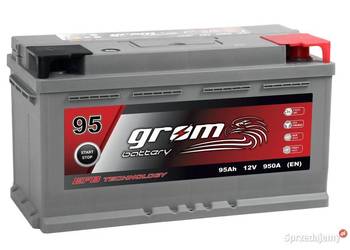 Akumulator GROM EFB START&STOP 95Ah 950A Prawy Plus DTR