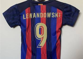 F.C. Barcelona nr 9 LEWANDOWSKI - dziecięca - UNIKAT