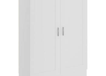 Szafka biała 825x305x115 cm materiał drewnopochodny WM-802714