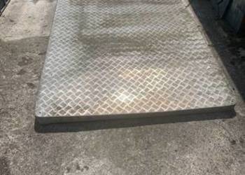 sprzedam plyte aluminiową ryflowaną