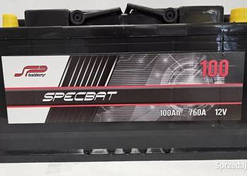 Akumulator 100Ah 760A EN SPECBAT  PRAWY PLUS