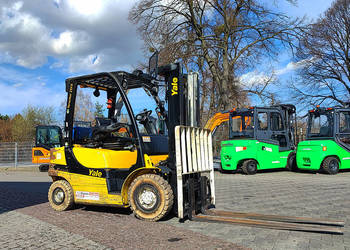 Wózek widłowy Yale GLP25VX 2170 2,5 t duplex 3,29 m LPG 2016