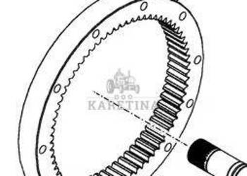 New Hollant T6.175 Koło Zębate Koronowe 5191492 CZĘŚĆI