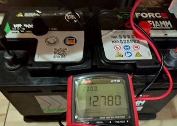 Akumulator AGM marki FIAMM ecoforce 80Ah, prąd 800A