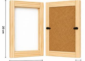 Gablotka Drewniana 3D ze Szkłem – Shadow Box na Pamiątki