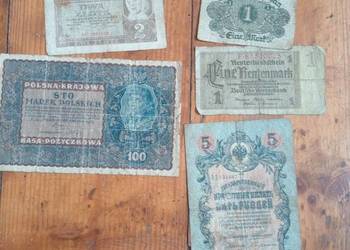 Stare banknoty przedwojnie