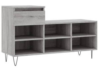 Szafka na buty szary dąb sonoma 102x36x60 cm WM-831370