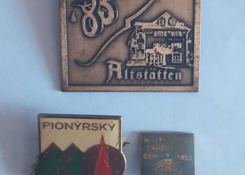 ZESTAW 2 - 3 PRZYPINKI