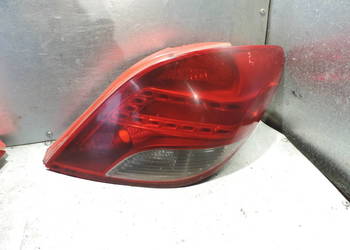 PEUGEOT 207 HB LIFT LAMPA PRAWA TYLNA PRAWY TYŁ