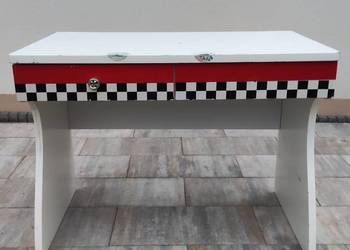 Biurko dla dziecka chłopca szkolne formuła F1 z szufladami