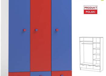 BRICKS N10 szafa dziecięca 120x53 w.177