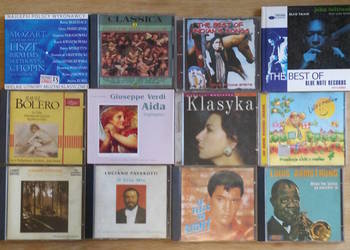 CD muzyka klasyczna i inne 12 płyt