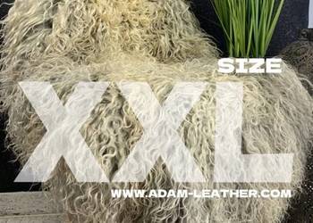 Skóra owcza XXL - naturalna dekoracyjna