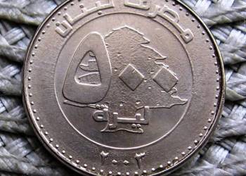 Liban 500 Livres 2003r