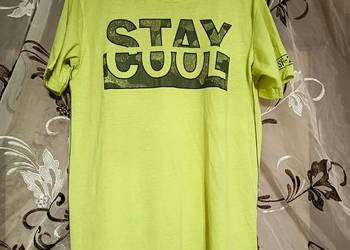 Zielona Koszulka T-Shirt Bawełniana Y.F.K. Nadruk Młodzieżowa 170